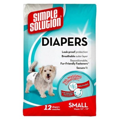 Simple Solution Dog Disposable Diaper Small